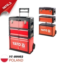 Yato YT-09102 3-Compartment MOBILE Tool Box/Tool Case - Poland