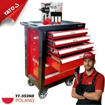 Tủ đồ nghề 6 ngăn 249 chi tiết Yato YT-55260 - Ba Lan