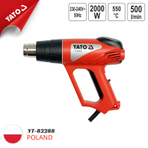 Súng Khò Hơi Nóng 2000W Yato YT-82288 - Ba Lan