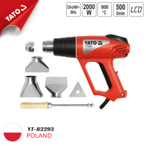 Máy thổi hơi nóng 2000W 600° kèm phụ kiện Yato YT-82293