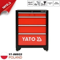 Yato YT-08933 - 4抽屉工具柜 660x457x863mm - Ba Lan