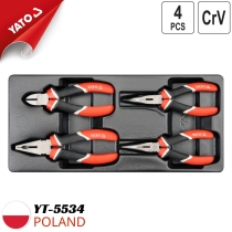 Khay nhựa kìm 4 chi tiết Yato YT-5534 - Ba Lan