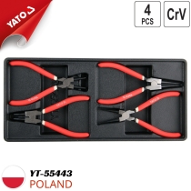 Khay nhựa kìm phe 4 chi tiết Yato YT-55443 - Ba Lan