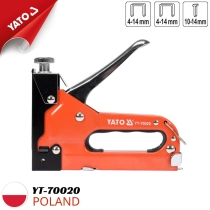 Súng bắn ghim có điều chỉnh tăng lực 4 -14mm 3 trong 1 Yato YT-70020 - Ba Lan