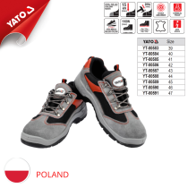 Giày bảo hộ thấp cổ dòng PUEBLE Size 39-47 Yato - Ba Lan
