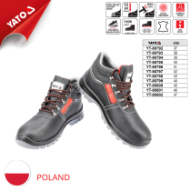 Giày bảo hộ cổ giữa dòng TOLU Size 37-47 Yato - Ba Lan