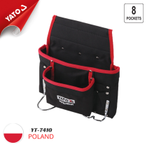 Túi đựng đồ nghề đeo lưng 8 túi Yato YT-7410 Ba Lan