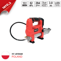 Yato YT-07020 충전식 그리스건 18V 600cc – 62MPa