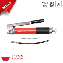 Yato YT-07042 수동식 2피스톤 그리스건 600cc – 41MPa 고압
