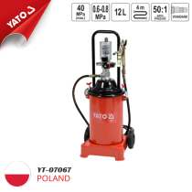 기술적인 유압 그리스 펌프 12L Yato YT-07067 - Ba Lan