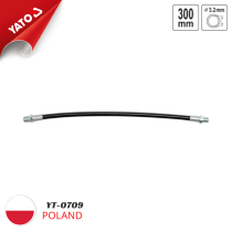 Yato YT-0709 - 폴란드에서 제조된 300mm 유연 그리스 펌프 호스