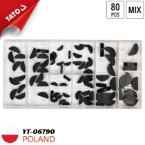 Bộ nêm hình bán nguyệt 80 chi tiết YT-06790 Yato YT-06790 - Ba Lan
