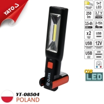 자석 포함 8구 3W COB LED 라이트 Yato YT-08504 - 폴란드