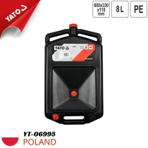 Can đựng nhớt thải 8L PE 600x330x110mm Yato YT-06995 - Ba Lan