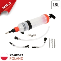 带Yato YT-07082转接头的1.5L液体抽吸枪 - 波兰