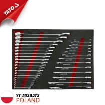 Khay bộ cờ lê 34 chi tiết Yato YT-55302T3 - Ba Lan