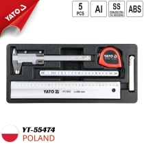 計測器具セット5つの部品YT-55474