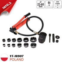Dụng cụ đục kim loại bằng thủy lực 122-60mm 6T  Yato YT-18907