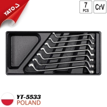 플라스틱 렌치 세트 7조각 6-19mm YATO YT-5533