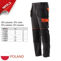 Yato YT-80906 - 波兰 - 工作长裤 尺码：S - XXL