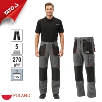 Quần bảo hộ lao động DAN Size: S - XXL Yato YT-80285 - Ba Lan