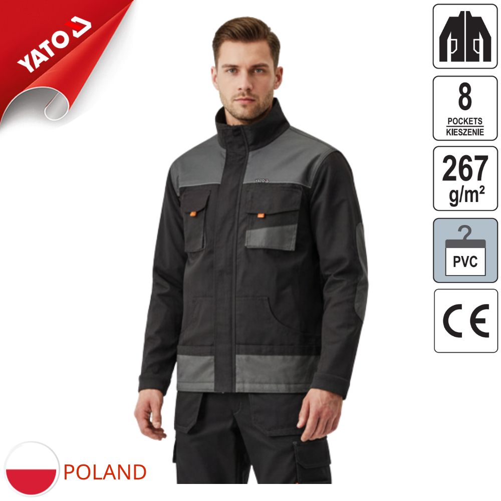 Pegma Work Safety Jacket Size: S - XXL Yato YT-80176 - Poland
