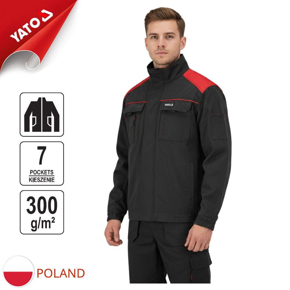  Áo khoác lao động Cotton size S Yato YT-79230 - Ba Lan