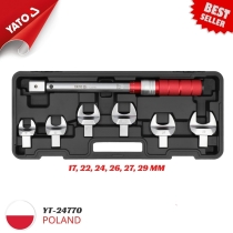 Bộ cờ lê đầu rời 10-100Nm 7 món dành cho hệ thống dàn lạnh ô tô Yato YT-24770