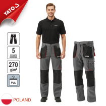 Quần bảo hộ lao động DAN Size: S - XXL Yato YT-80285 - Ba Lan