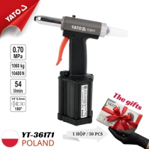 Máy Rút Rive Dùng Khí Nén 2.4-5Mm Yato YT-36171 - Ba Lan