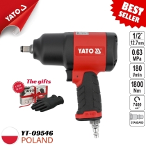 Yato YT-09546 1/2英寸 1800牛米 复合材料气动扳手 - 波兰