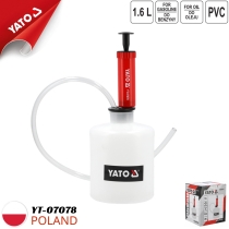 Fuel Filling and Suction Bottle 1.6L Yato YT-07078 - Poland