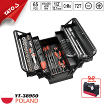 Thùng đô nghề sửa chữa lưu động 64 Món Yato YT-38950 - Ba Lan