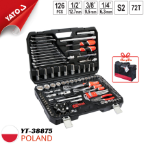 Yato YT-38875 Premium 126-Piece Socket Wrench Set - Poland