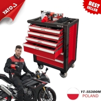 Tool cabinet for MOTORCYCLE REPAIR 174 + 8 Pieces Yato YT-55300M - Poland