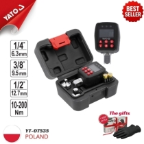 Đồng Hồ Đo Mô Men Xoắn Điện Tử 1/2 Inch 10-200Nm YATO YT-07535 Chính Hãng