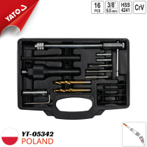 Bộ dụng cụ cảo bugi xông 16 chi tiết Yato YT-05342 - Ba Lan