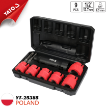 Bộ dụng cụ vệ sinh rỉ sét ren,bulông 9 Món 1/2