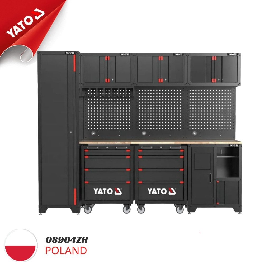  Hệ thống tủ dụng cụ Workshop module ghép  Yato YT-08904ZH - Ba Lan