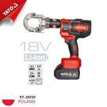 Máy Cắt Cáp Điện Dùng Pin 18V 60kN,, 300mm² YATO YT-21731  | Ba Lan