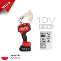 Máy Cắt Cáp Thủy Lực Dùng Pin 18V Ø50mm YATO YT-18595 | Ba Lan