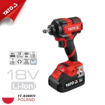 Súng Xiết Bu Lông Pin 1/2 inch 600Nm 18V YATO YT-828063 - Ba Lan