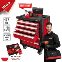 Tủ Đồ Nghề 177 Món Cơ Bản Yato YT-55300 - Best Seller , Giá Tốt