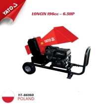 Máy Băm Gỗ 6.5HP Y LONCIN 196CC0 Yato YT-86160 | Ba Lan
