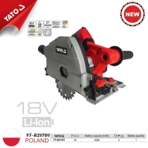 Máy Cưa Ray Dùng  Pin 18V 140MM Yato YT-821701 | Ba Lan