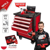 Tủ Đồ Nghề 177 Món Cơ Bản Yato YT-55300 - Best Seller , Giá Tốt