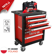 Tủ đồ nghề sửa chữa ô tô chuyên dụng 7 Ngăn Yato YT-55309 - Ba Lan