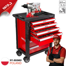 Yato YT-55303 Premium Tool Cabinet/Set - 217 Pieces - Poland