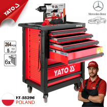 Tool cabinet for Mercedes-Benz vehicles, 264-piece, Yato YT-55296 - Poland