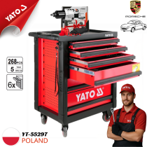 Tool Cabinet for Porsche Vehicles, 268 pieces, Yato YT-55297 - Poland